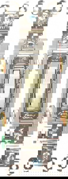 2 Pole, 120 to 277 VAC, 20 Amp, Industrial Grade Toggle Wall Switch